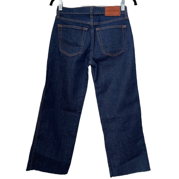 Lucky Brand Mid Rise Crop Wide Leg Jean‎ Size: 00/24 - Picture 2 of 7